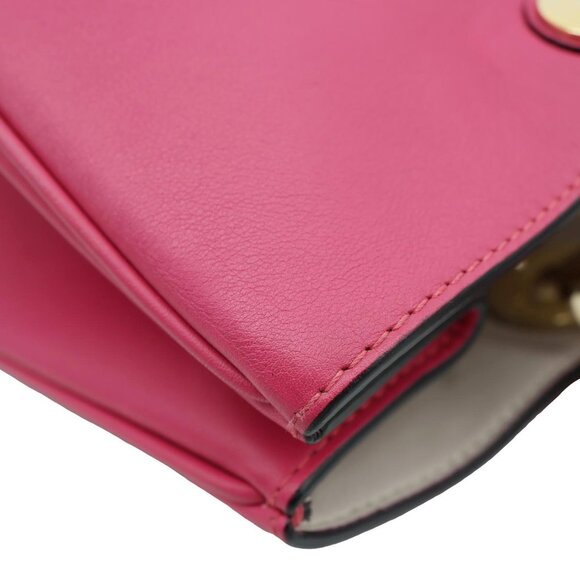Christian Dior  Diorissimo Medium Calfskin Leather Tote Bag Fuchsia - Picture 6 of 15